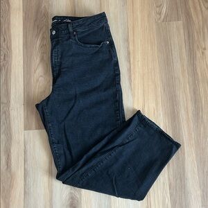 O.G. Loose High-Rise Black Old Tee Navy Jeans